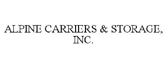 ALPINE CARRIERS & STORAGE, INC.