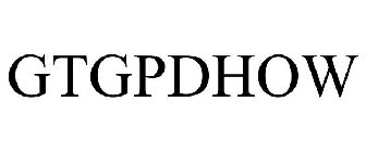 GTGPDHOW