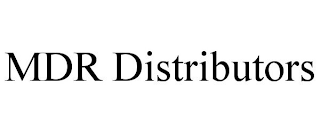 MDR DISTRIBUTORS