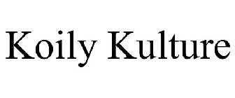 KOILY KULTURE