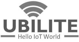 UBILITE HELLO IOT WORLD