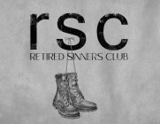 RSC RETIRED SINNERS CLUB