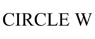 CIRCLE W
