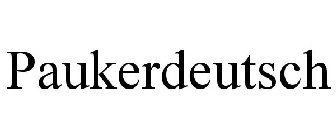 PAUKERDEUTSCH