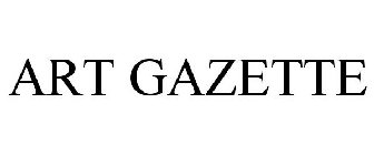 ART GAZETTE