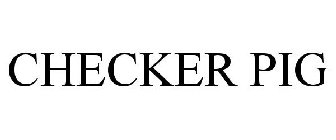 CHECKER PIG