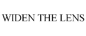 WIDEN THE LENS