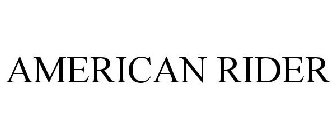 AMERICAN RIDER