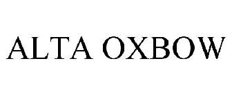 ALTA OXBOW