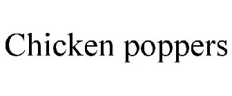 CHICKEN POPPERS
