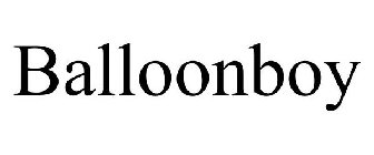 BALLOONBOY