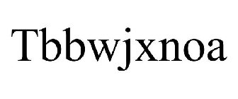 TBBWJXNOA