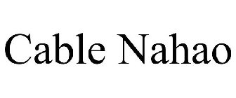 CABLE NAHAO