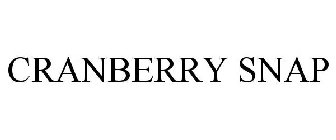 CRANBERRY SNAP