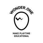 WONDER.ONE MAKE PLAYTIME EDUCATIONAL