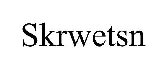 SKRWETSN