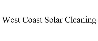 WEST COAST SOLAR CLEANING