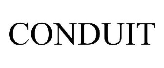 CONDUIT