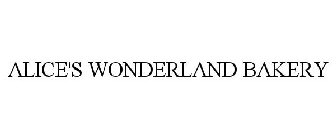 ALICE'S WONDERLAND BAKERY