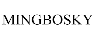 MINGBOSKY