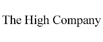 THE HIGH COMPANY