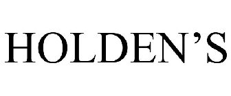 HOLDEN'S