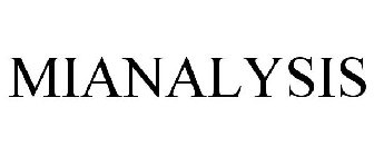 MIANALYSIS