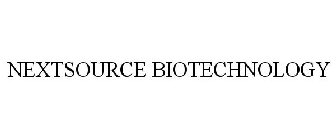 NEXTSOURCE BIOTECHNOLOGY