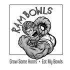RAMBOWLS GROW SOME HORNS EAT MY BOWLS