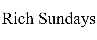 RICH SUNDAYS
