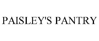 PAISLEY'S PANTRY