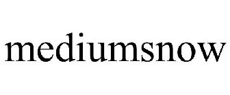 MEDIUMSNOW
