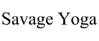 SAVAGE YOGA