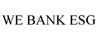 WE BANK ESG
