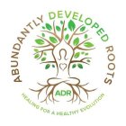 ABUNDANTLY DEVELOPED ROOTS HEALING FOR A HEALTHY EVOLUTION