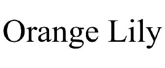 ORANGE LILY