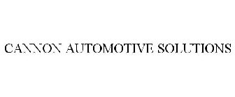 CANNON AUTOMOTIVE SOLUTIONS