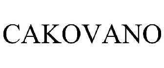CAKOVANO