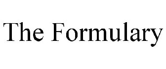 THE FORMULARY