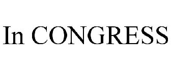 IN CONGRESS