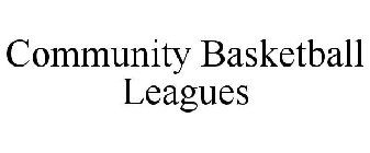 COMMUNITY BASKETBALL LEAGUES