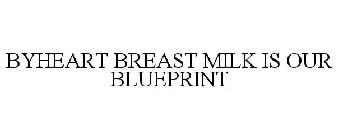 BYHEART BREAST MILK IS OUR BLUEPRINT