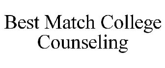 BEST MATCH COLLEGE COUNSELING