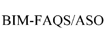 BIM-FAQS/ASO