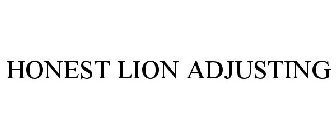 HONEST LION ADJUSTING