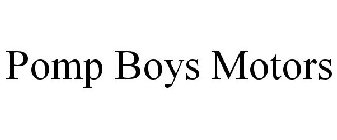 POMP BOYS MOTORS