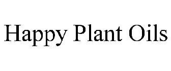 HAPPY PLANT OILS