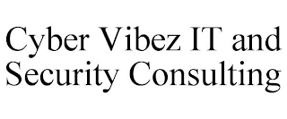 CYBER VIBEZ IT AND SECURITY CONSULTING