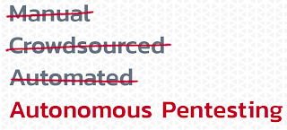 MANUAL CROWDSOURCE AUTOMATED AUTONOMOUS PENTESTING