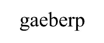 GAEBERP